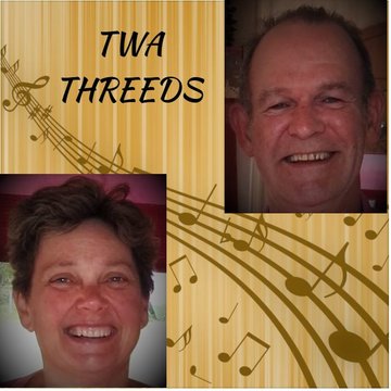 Hire Twa Threeds String duo with Encore