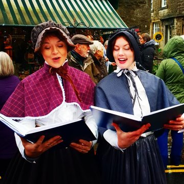 Hire Same Difference  Carol singers with Encore