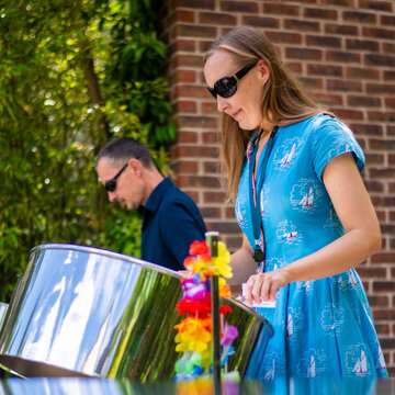 Hire Rebekah and Graham, Steel Pan Duo Function band with Encore