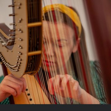 Aldeburgh Harpist 