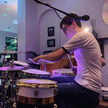 Hire Joseph Samaniego Drummer with Encore