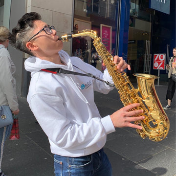 Hire Lewis Ip Saxophonist with Encore