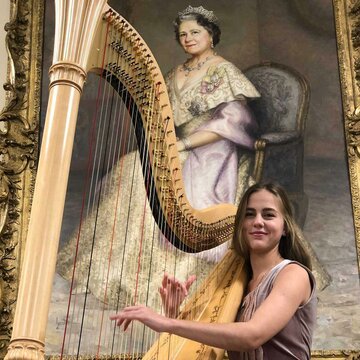 Hire Liza Rakovska Harpist with Encore