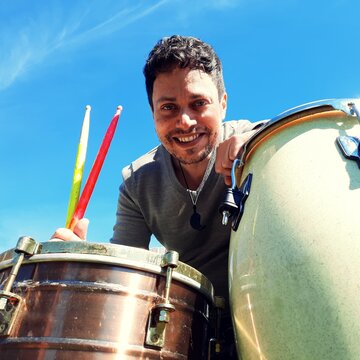 Assaf on Percussion 