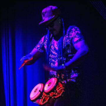 Hire Mistershed Percussionist with Encore