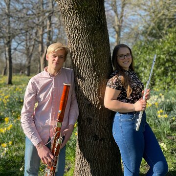 Hire The Evanesco Duo Wind ensemble with Encore