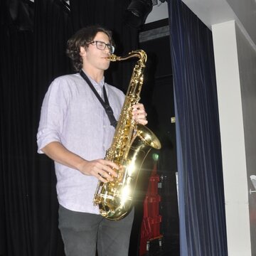 Hire Sam MacDonald Alto saxophonist with Encore