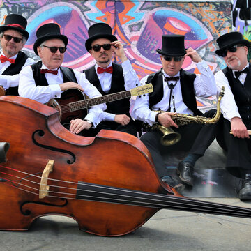 Hire The Boneshaker Band Vintage jazz band with Encore