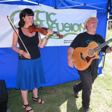 Hire Celtic Confusion Instrumental Duo Acoustic duo with Encore