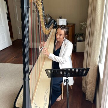 Hire Emily Owen - Heavenly Harp Harpist with Encore