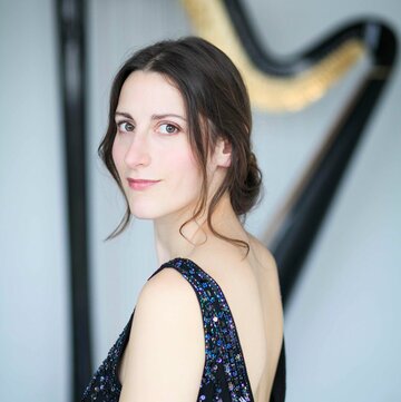 Hire Cecily Beer Harpist with Encore