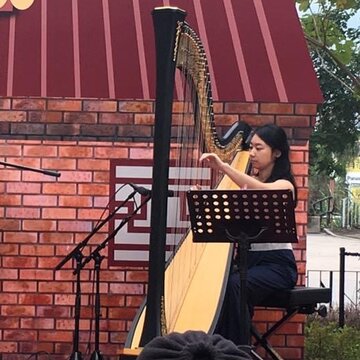 Hire Phoebe Harpist with Encore