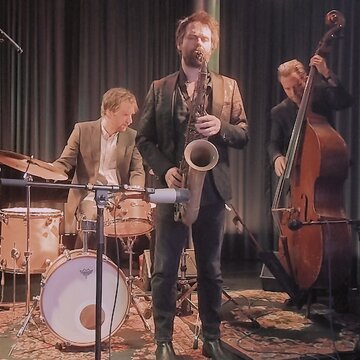 Hire Devil Moon Trio Swing & jive band with Encore