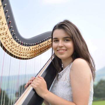 Hire Angharad Huw Harpist with Encore