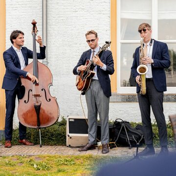 Hire Dukes of Jazz Trio Swing & jive band with Encore