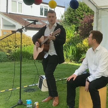 Hire Percs Duo Acoustic band with Encore