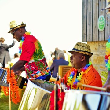 Hire Steeldrumbands Steel drums band with Encore