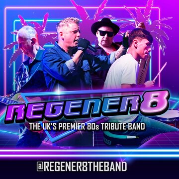 Hire Regener8  80s tribute band with Encore