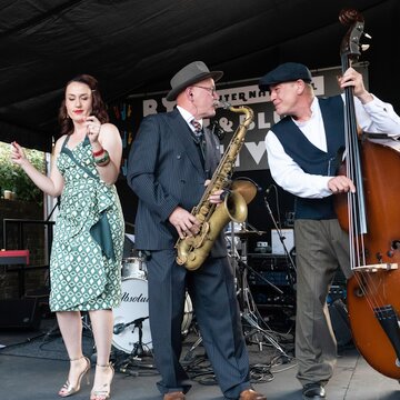 Hire Miss Holiday and the Swingtones Party band with Encore