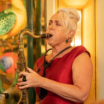 Hire Beverley Chadwick Saxophonist with Encore