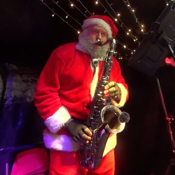 Hire Santa Sax Tenor saxophonist with Encore