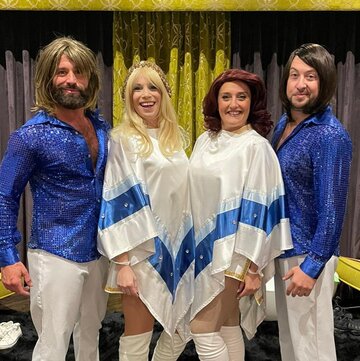 Hire Super Swedes Abba tribute band with Encore