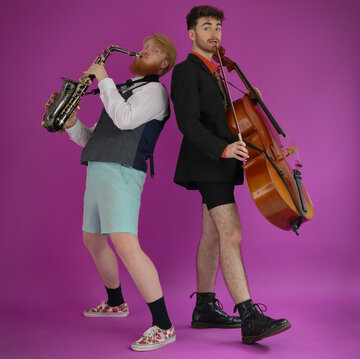 Hire Ankle Bashers Pop duo with Encore