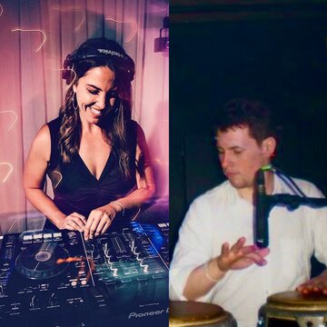 Hire Midtown Music DJ + Percussion Rock duo with Encore