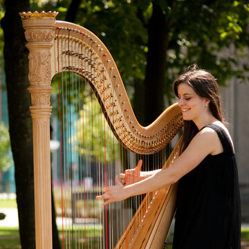 Hire Rebecca the Harpist Harpist with Encore