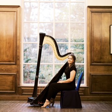 Hire Rhianwen Pugh Harpist with Encore