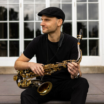 Hire Chris Olsen Saxophonist with Encore