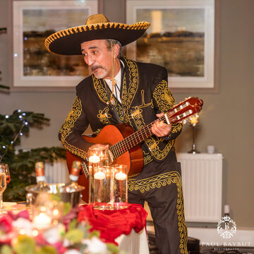 Hire Mexican Mariachi Show Accordionist with Encore