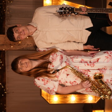 Hire Golden Hour Acoustic Duo Acoustic duo with Encore