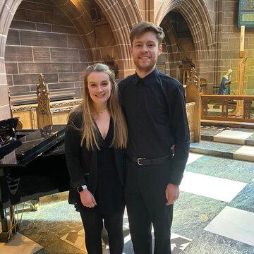 Hire Ellen & Freddy - Classical Duo Classical duo with Encore