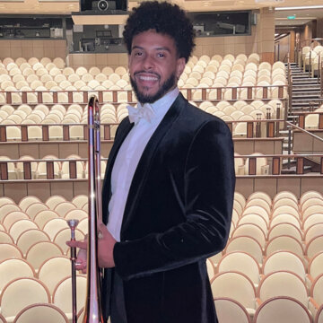 Hire Rom Dias Trombonist with Encore