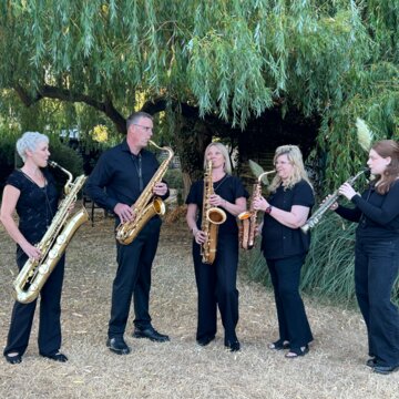 Hire Sabre Saxes Saxophone ensemble with Encore