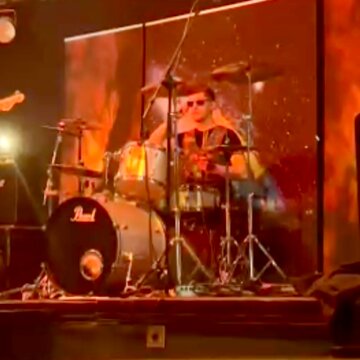 Hire Cameron Loxton Drummer with Encore