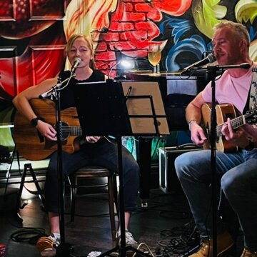 Hire Rhythm and Waves Acoustic duo with Encore