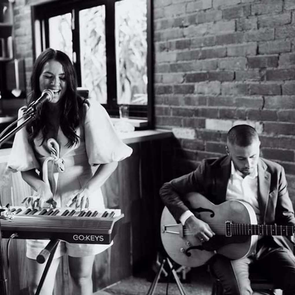 Hire Between the Covers Duo Acoustic duo with Encore