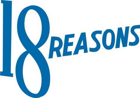 18 Reasons logo