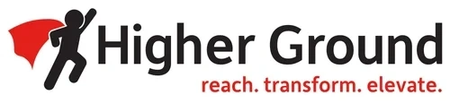 HIGHER GROUND A RESOURCE CENTER logo