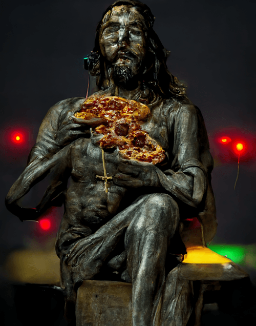 Techno Pizza Jesus