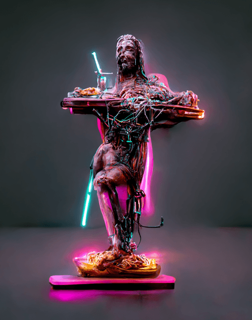 Techno Pizza Jesus