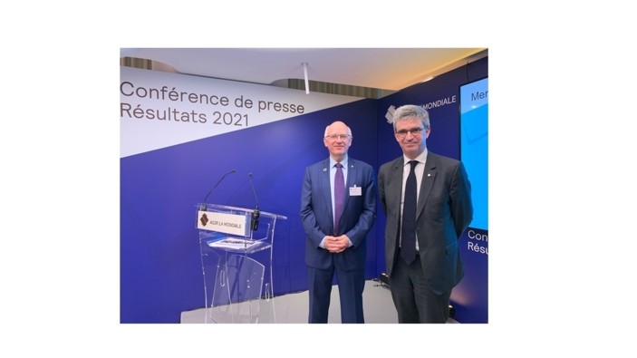 Résultats 2021 d’AG2R LA MONDIALE :  d’excellentes performances commerciales,  un résultat de gestion cumulé de 375 M€  et une marge de solvabilité de 218%