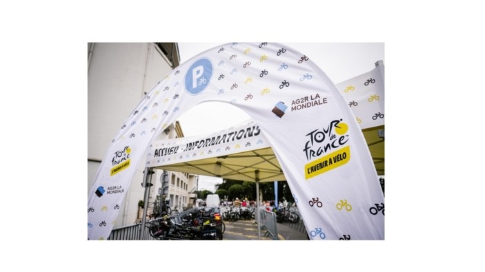 20e étape du Tour de France : AG2R LA MONDIALE et Amaury Sport Organisation invitent les spectateurs à se rendre à vélo pour soutenir les coureurs au départ de Nice