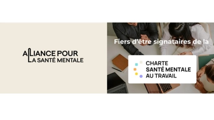 AG2R LA MONDIALE signe la première Charte  « Santé mentale et emploi au travail »  de l’Alliance pour la Santé Mentale