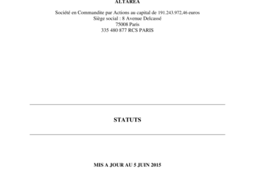 AGM 2016 - Statuts à jour - 5 juin 2015