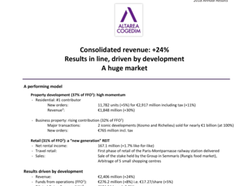 2018 annual results (business review & press release)