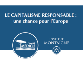 Le capitalisme responsable : une chance pour l’Europe