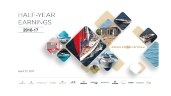 2017-04-27 : BENETEAU : Half Year Earnings 2016-2017